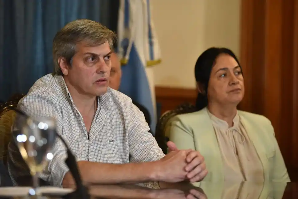 APOYO. El jaldista Fernández ratificó el acompañamiento.