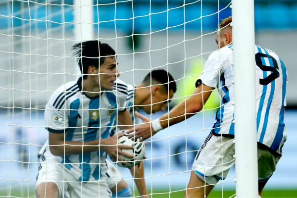 El gol de Federico Redondo dio una vida más a la Selección argentina en el Preolímpico