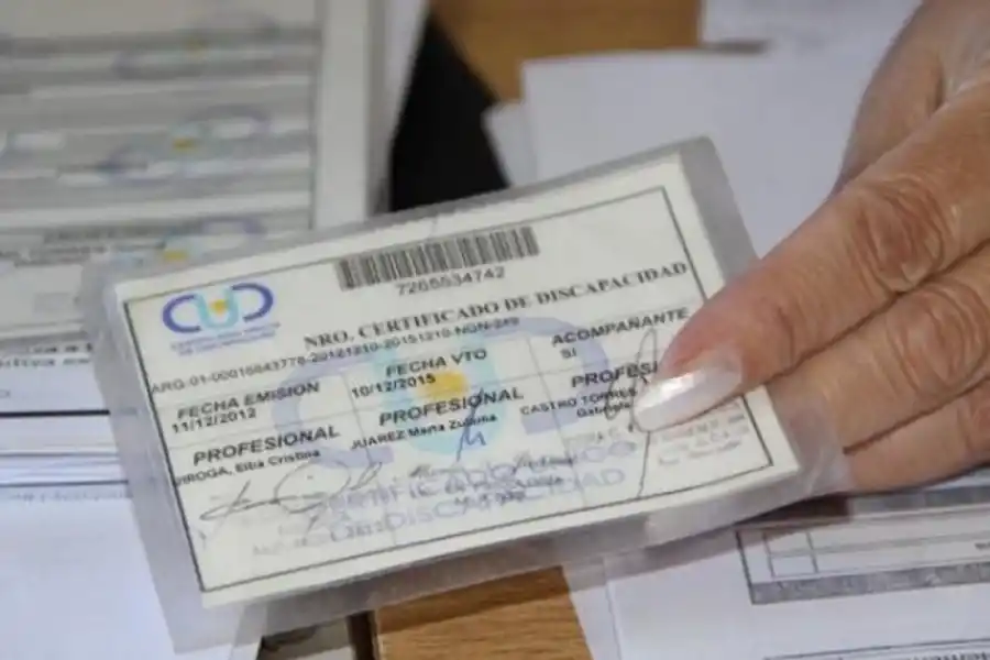 Certificado Único de Discapacidad