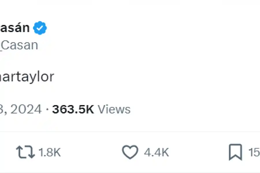 La publicación que causó conflicto después de la medianoche