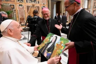 El papa Francisco habló sobre Mama Antula, la primera santa argentina