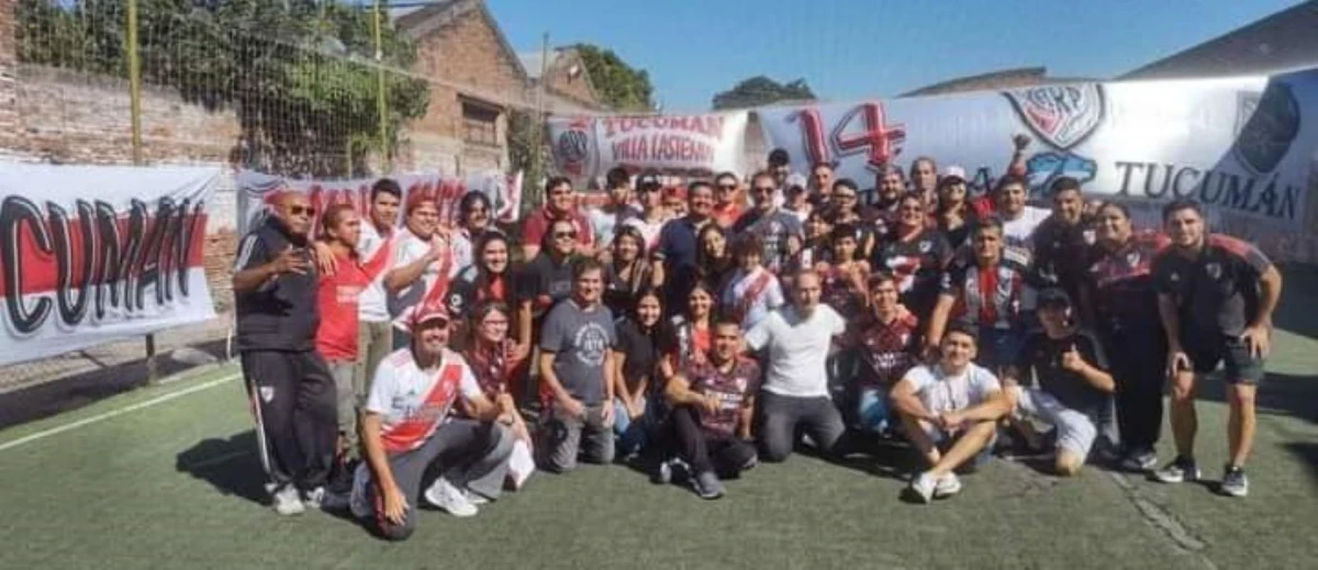 ENCUENTRO. Las filiales se reunieron con dirigentes en la última visita de River Plate a la provincia en abril de 2023.