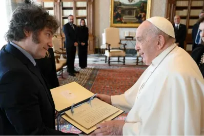 Milei, sobre su vínculo con el Papa Francisco: Tuve que reconsiderar algunas posturas