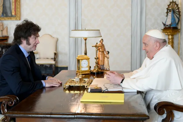 Milei marcó un récord con su visita al Papa Francisco en el Vaticano