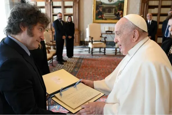 Milei, sobre su vínculo con el Papa Francisco: Tuve que reconsiderar algunas posturas