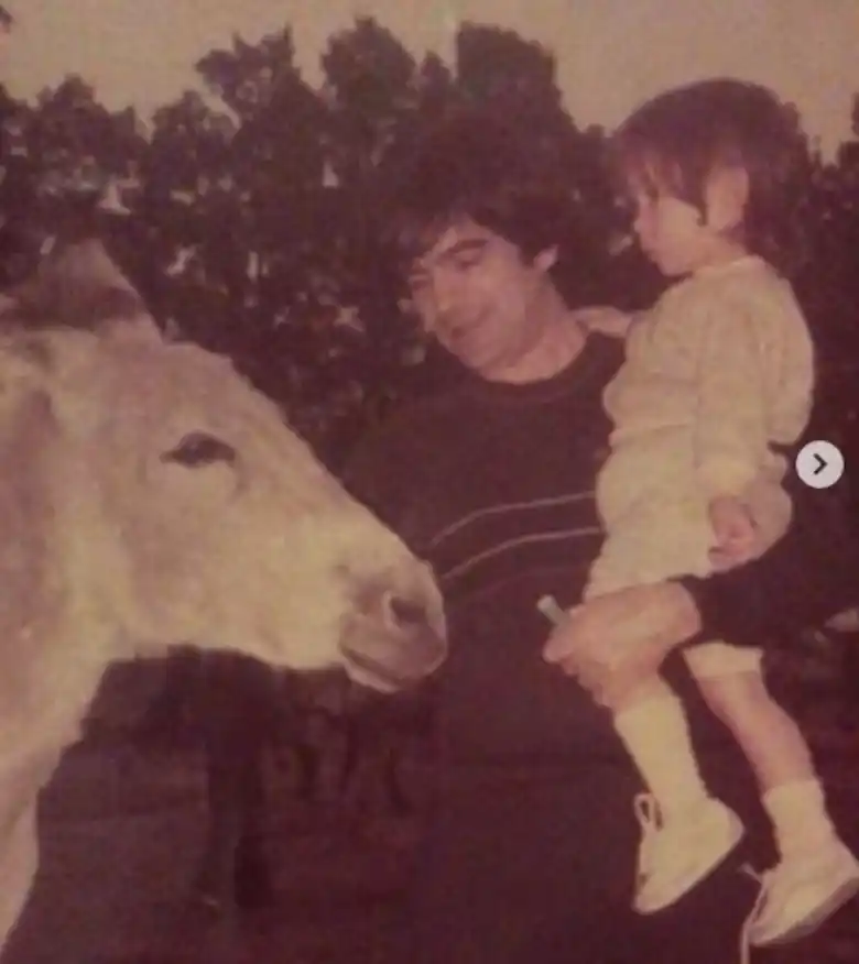 Celeste Cid realizó un desgarrador posteo tras la muerte de su padre