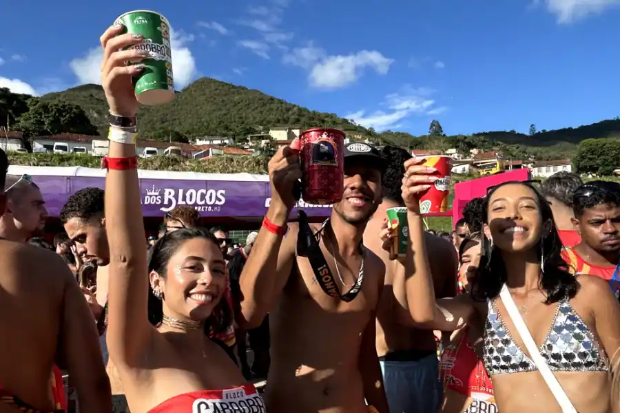 En Ouro Preto los estudiantes dan lecciones de carnaval. FOTO NICOLÁS SÁNCHEZ PICÓN