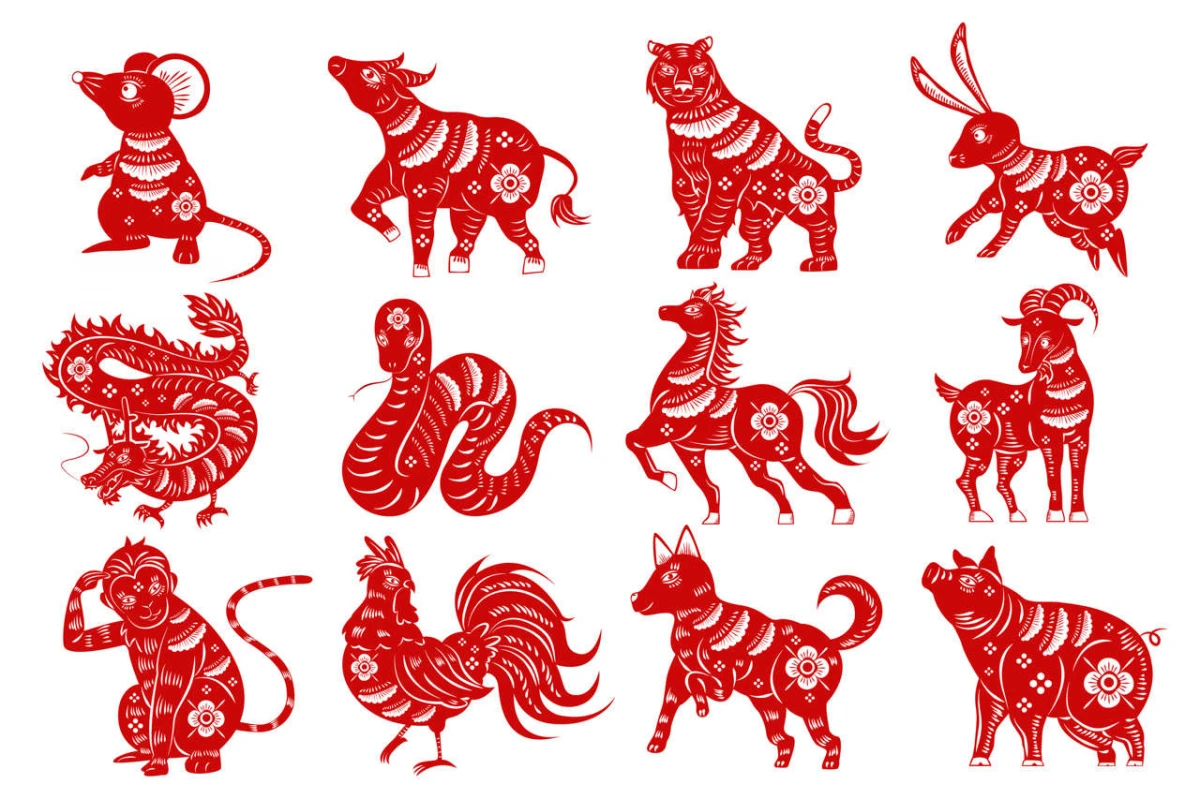 El horóscopo chino se compone de 12 animales