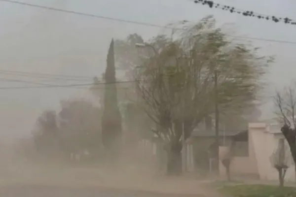 Alerta meteorológica amarilla: fuertes vientos afectarán a tres provincias