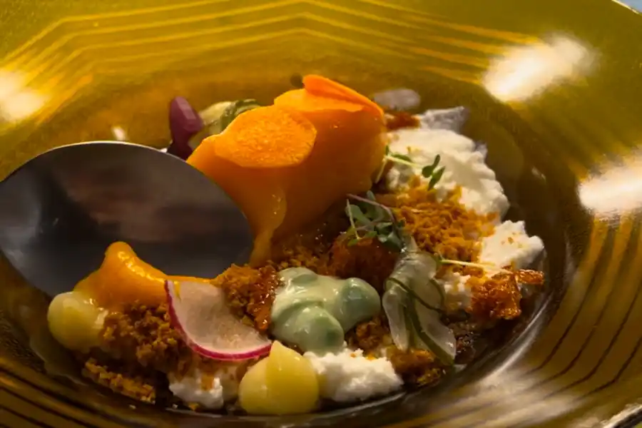 Postre de verduras, el clásico de Cozinha Tupis