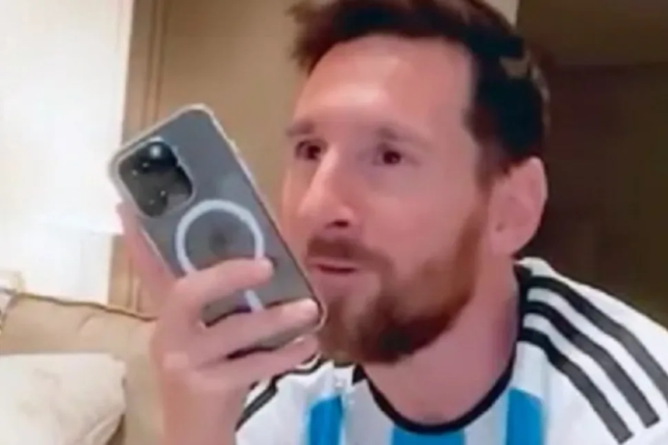 HISTORIA. Vende parrillas y un mensaje de la familia Messi le cambió la vida. CAPTURA DE VIDEO