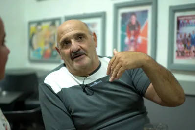 Fue jugador de vóley, campeón sudamericano y fundó un club