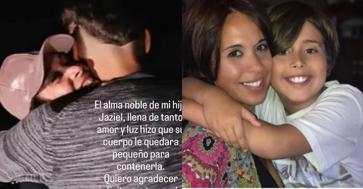 DESGARRADOR. Alejandra Romero le dedicó unas palabras a su hijo, quien falleció el viernes pasado en un partido de fútbol.