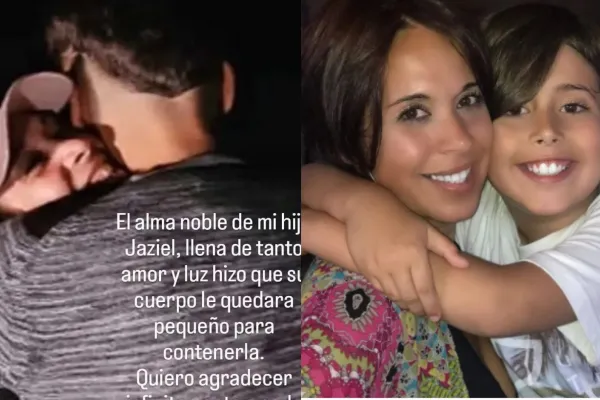 La conmovedora despedida de Alejandra Romero a su hijo, quien falleció a los 13 años