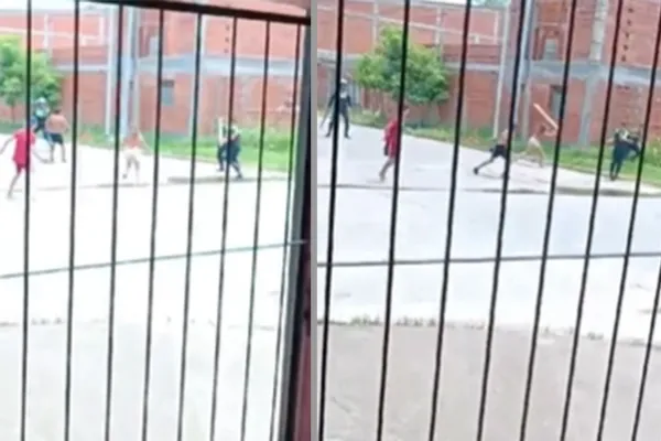 Pelea en Monteros: armados con un palo, una tijera y un látigo enfrentaron a la Policía