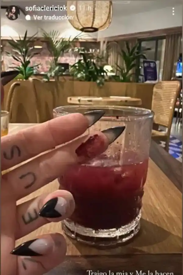 Sofía Clerici compartió su estremecedor truco de belleza para ser una “muñeca de porcelana”