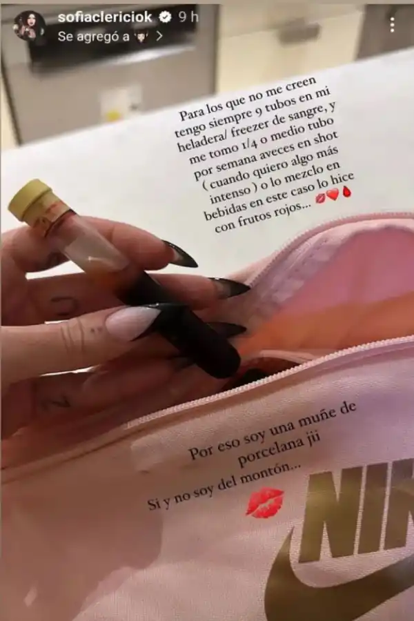 Sofía Clerici compartió su estremecedor truco de belleza para ser una “muñeca de porcelana”