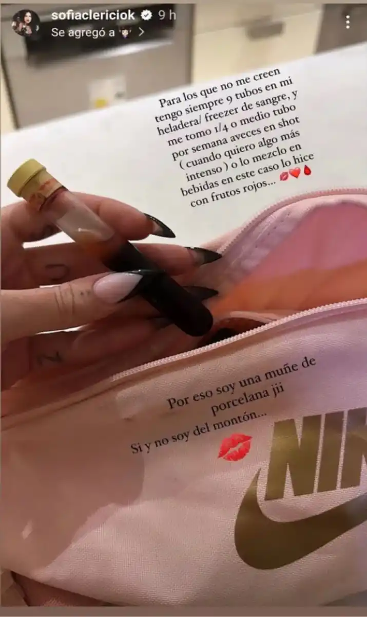 Sofía Clerici compartió su estremecedor truco de belleza para ser una “muñeca de porcelana”