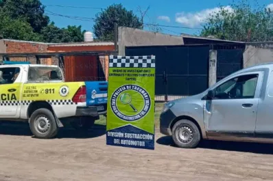 La Policía recuperó una camioneta robada a un repartidor