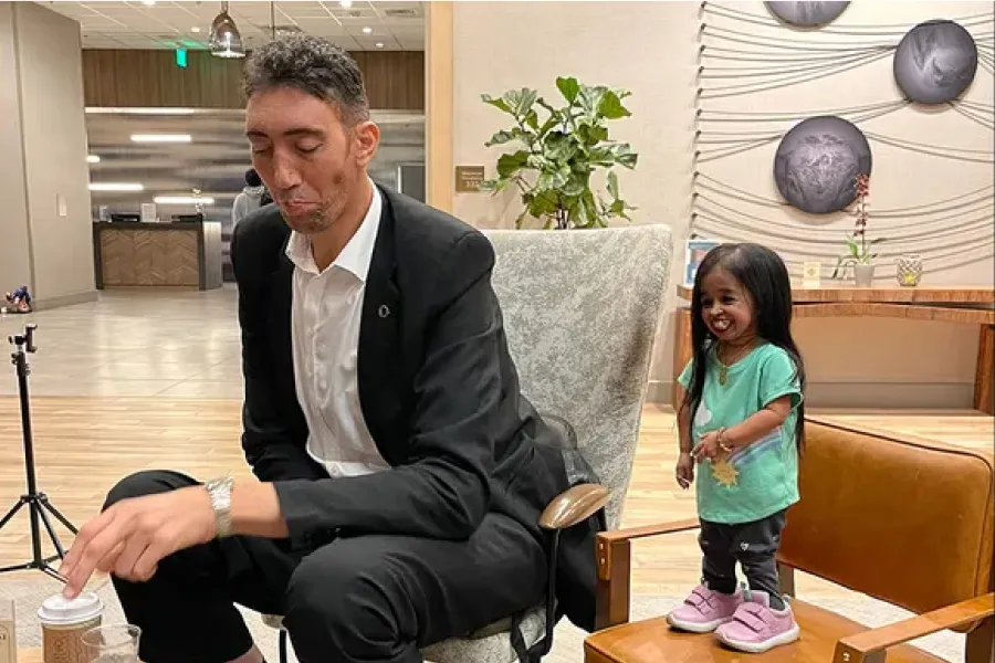 El reencuentro de dos Récords Guinness