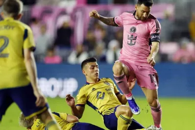 El divertido posteo del jugador que Messi gambeteó en el piso: “Sí, yo soy el cono”