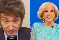 Milei saludó a Mirtha Legrand por su cumpleaños y anticipó cuando quitará el cepo al dólar