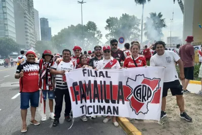 La pasión de los tucumanos se trasladó hasta Núñez