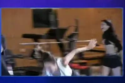 Gran Hermano: la dura caída que sufrió Agostina en el encuentro con Catalina