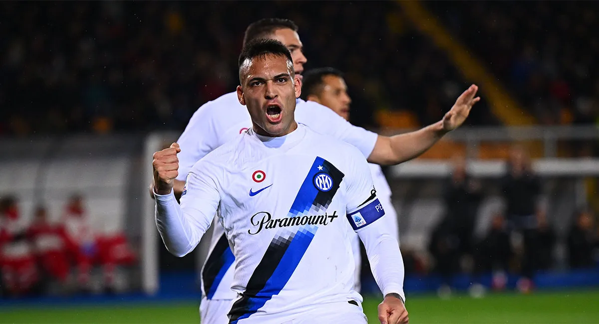 AL DÍA. Inter, con Lautaro Martínez como capitán y goleador, juega ante Atalanta un partido suspendido de la fecha 21.