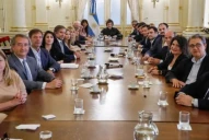 Milei reúne a diputados con intención de volver a tratar la ley de Bases