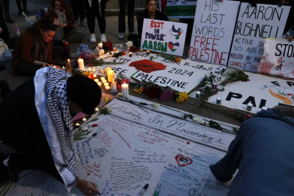 Aviador inmolado: “Será inmortal en la memoria de los palestinos”