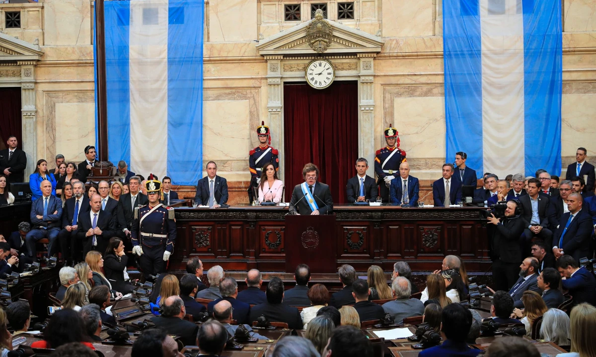 Apertura de sesiones legislativas: las principales frases de Javier Milei