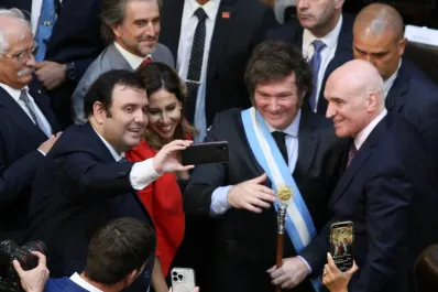 Empresarios respaldaron el discurso de Milei