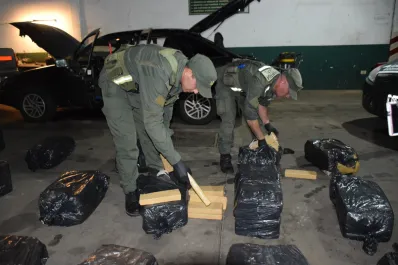 Transportaba más de 300 kilos de marihuana y terminó detenido