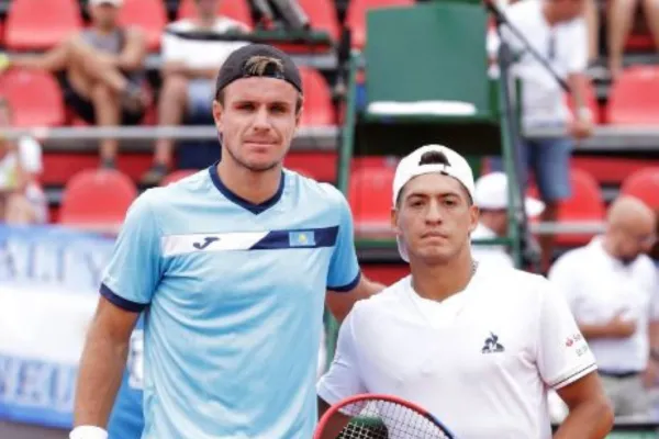 El kazajo que casi elimina a Argentina en la Copa Davis jugará la final en el Lawn Tennis