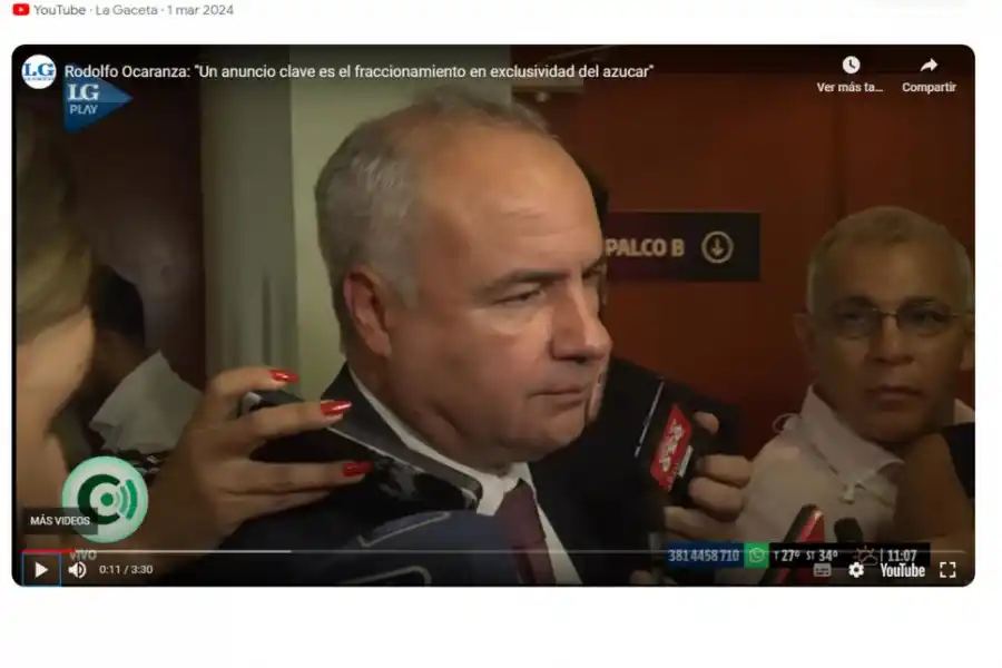 El discurso de Jaldo: apoyos y reclamos en el recinto