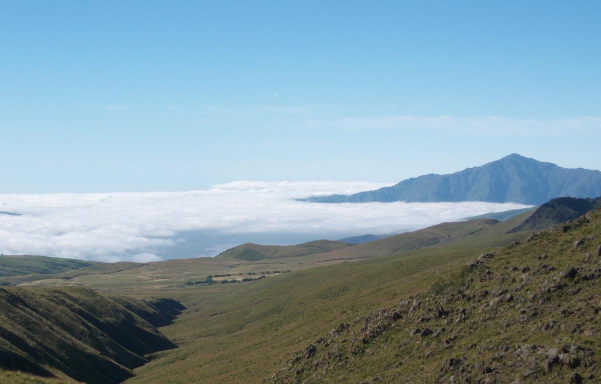 Los visitantes con más suerte podrán ver un suelo de nubes desde las alturas de El Infiernillo