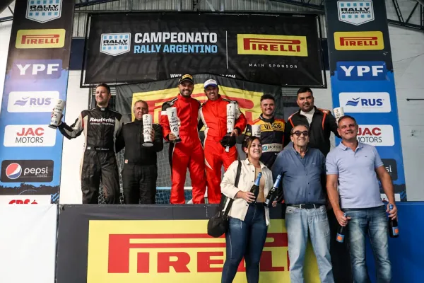 Karamatich quedó tercero en la primera fecha del rally Argentino
