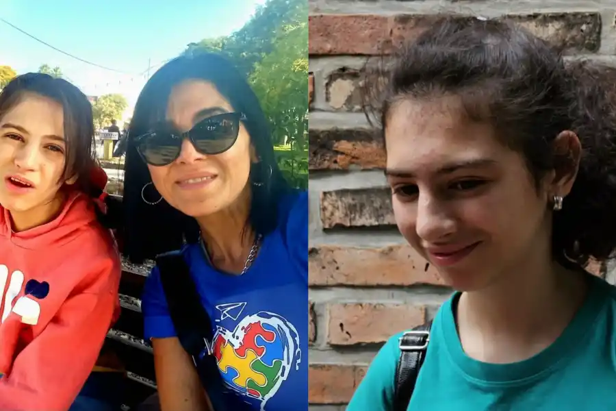 Aurora y su hija Guadalupe