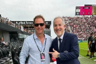 El presidente de River visitó a la familia Messi y al dueño del Inter en Miami