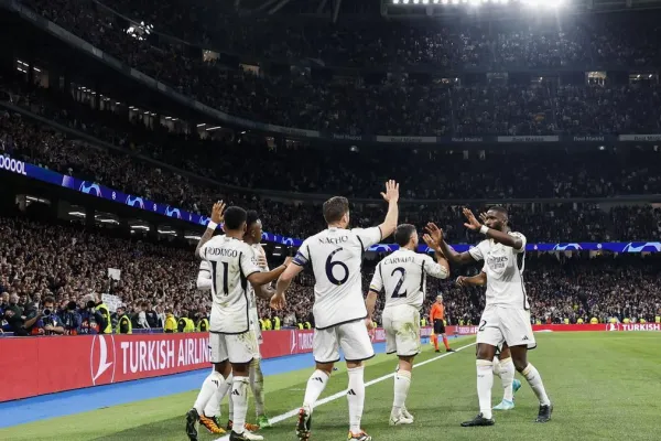 Real Madrid sufrió el poderío  alemán, pero accedió a los cuartos de final