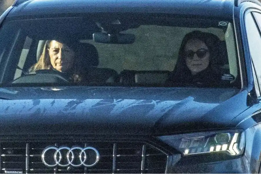 Kate Middleton junto a su madre