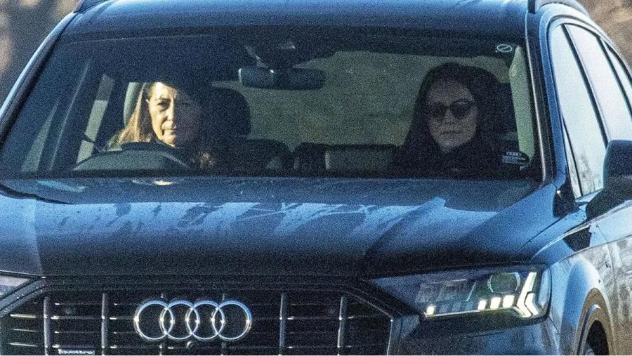 Kate Middleton junto a su madre