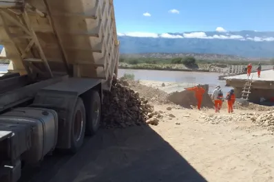 Avanzan los trabajos en el puente de Quilmes