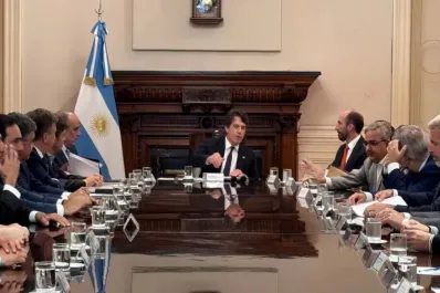 Concluyó la reunión de los gobernadores con Posse y Francos en Casa Rosada