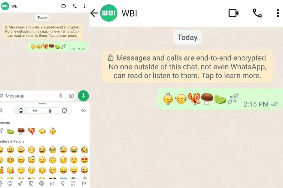 Los nuevos gráficos de la app