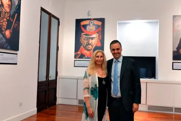 Video: Karina Milei mostró cómo quedó el ex Salón de las Mujeres de Casa Rosada