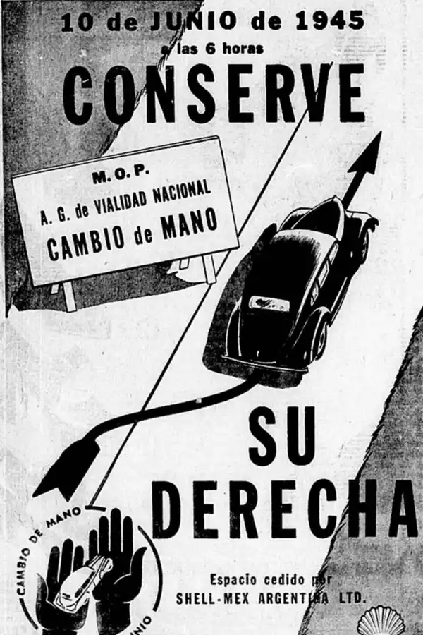 PROPAGANDA. Publicidad gráfica, radial y callejera para un cambio sin problemas.