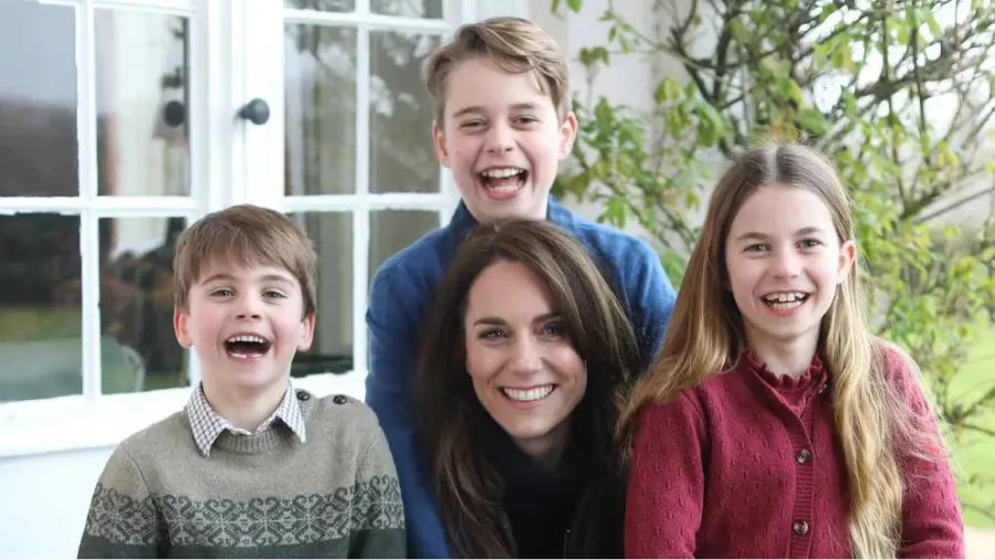 La foto de Kate Middleton junto a sus hijos