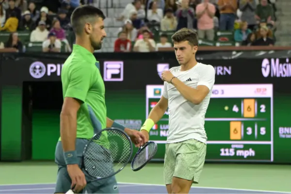 Indian Wells y la sorpresa del año: Novak Djokovic perdió con un ignoto tenista